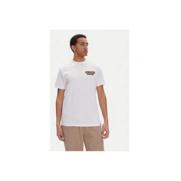 Tricou barbati  ADYZT05457 - Bumbac/Bumac reciclat - Alb
