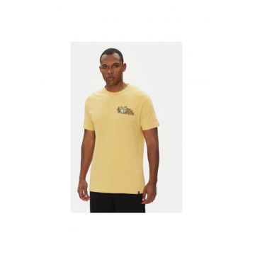 Tricou barbati  ADYZT05460 - Bumbac - Galben