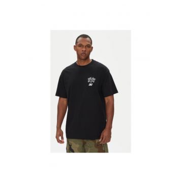 Tricou barbati  ADYZT05467 - Bumbac - Negru