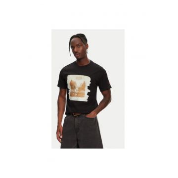 Tricou barbati  HARM0033251 - Bumbac - Negru