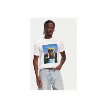 Tricou barbati  HARM0036251 - Bumbac - Alb