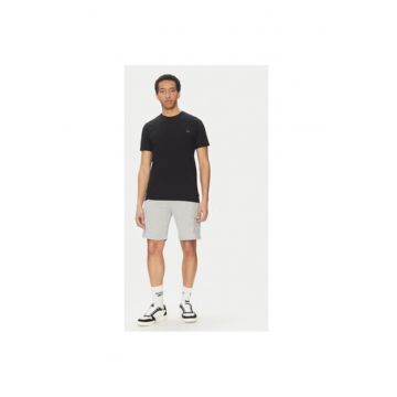Tricou barbati  INAndorra 41-104 - Bumbac - Negru