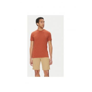 Tricou barbati  INAndorra 41-104 - Bumbac - Portocaliu