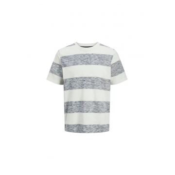 Tricou pentru barbati -  Birk Striped - albastru inchis - XXL