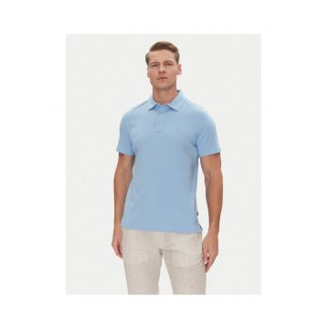 Tricou polo barbati  10019307 30045540 - Bumbac organic - Albastru deschis - Albastru deschis