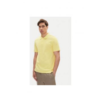 Tricou polo barbati  1016503 - Bumbac - Galben