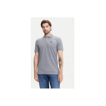 Tricou polo barbati  112352280 - Bumbac - Alb