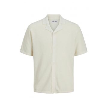 Tricou Polo barbati  12268226 - Bumbac/Poliester reciclat - Ecru