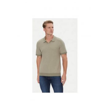 Tricou polo barbati  12273012 - Bumbac - Verde