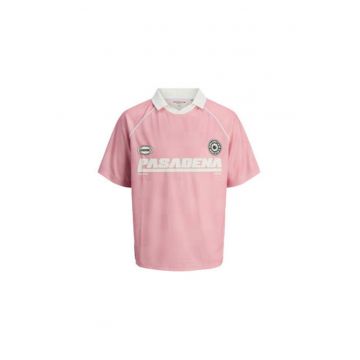 Tricou polo barbati  12277379 - Poliester - Roz