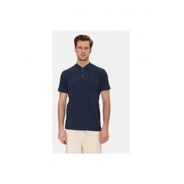 Tricou polo barbati  20717858 - Bumbac - Bleumarin