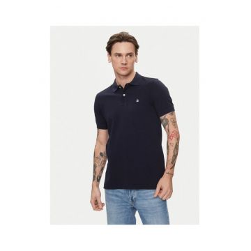Tricou polo barbati  3089J3179 - Bumbac organic - XS INTL - Bleumarin