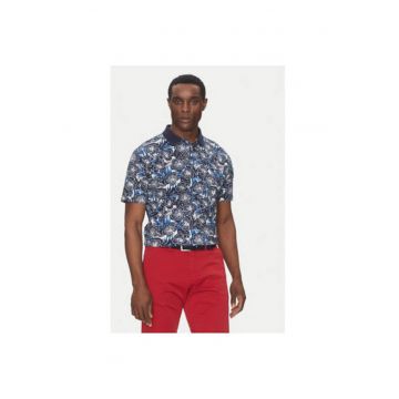 Tricou polo barbati  74028690 - Bumbac - Bleumarin