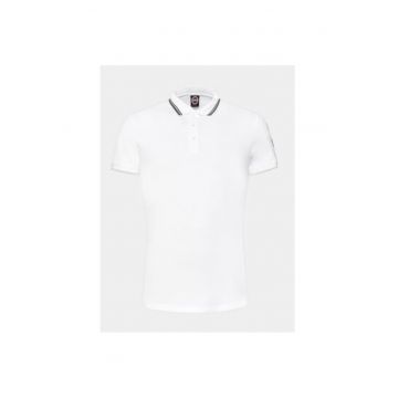 Tricou polo barbati  7659N 4SH - Bumbac - 2XL INTL - Alb
