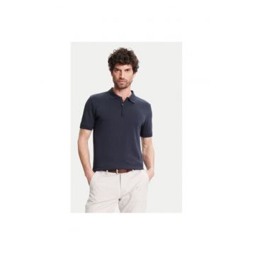 Tricou polo barbati  C5 21455.2119 - Bumbac - Bleumarin