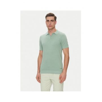 Tricou Polo barbati  INVORM 30-485 - Bumbac/Poliester - Verde - Verde