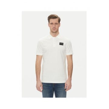 Tricou polo barbati  UMP25170PO - Bumbac - Alb - Alb