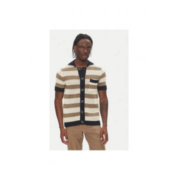 Bluza barbati  30-804112 - Bumbac - Bej