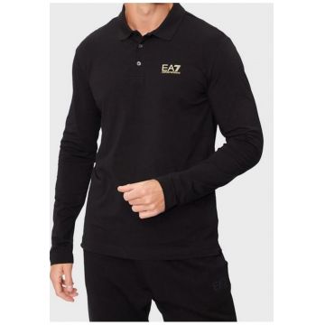 Bluza cu maneca lunga EA7 Emporio Armani - 8NPF15 PJVQZ 0208 - negru