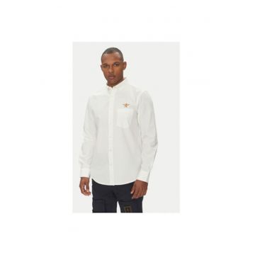 Camasa barbati  251CA1277CT3532 - Bumbac - Alb