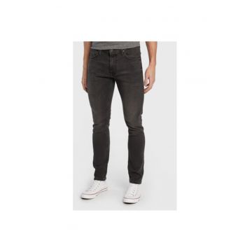 Pantaloni barbati  112318955 - Bumbac/Elastan - W30-L32 US - Gri