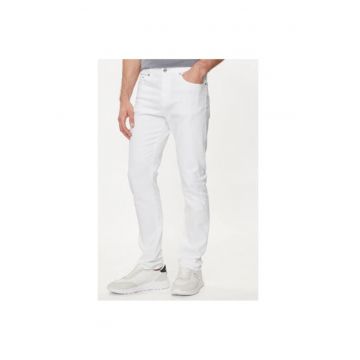 Pantaloni barbati  265840 542862 - Bumbac/Elastan - W36-L32 US - Alb