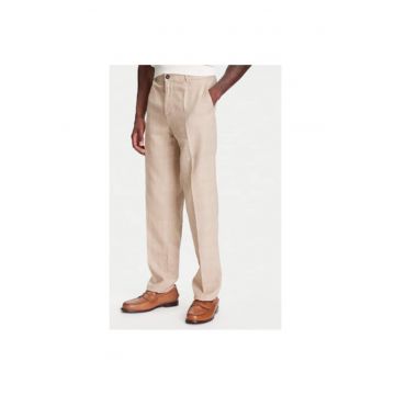 Pantaloni barbati  43B3UF03X - In/Bumbac - Bej