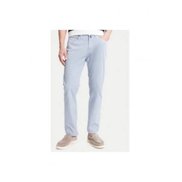 Pantaloni barbati  C3 34540.4023 - Bumbac - Albastru deschis