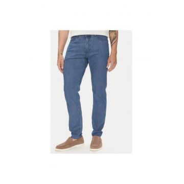 Pantaloni barbati  C7 34506.7770 - Bumbac/In - Albastru