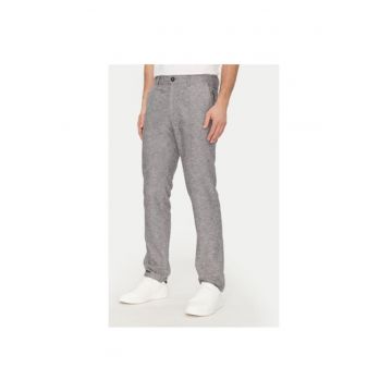 Pantaloni chino barbati  1044713 - In/Bumbac - Gri
