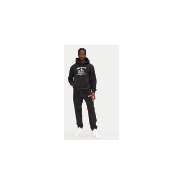 Pantaloni de trening din bumbac cu detaliu logo