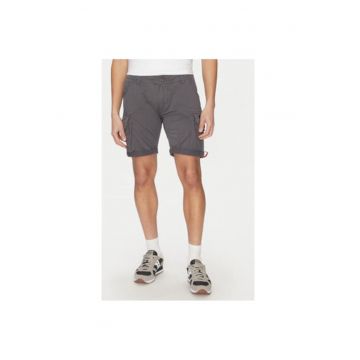 Pantaloni scurti barbati  176203 - Bumbac - Gri
