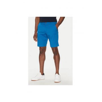 Pantaloni scurti barbati  26664650 - Bumbac - Albastru