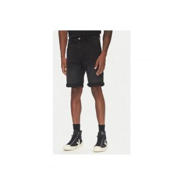 Pantaloni scurti din denim barbati  1016347 - Bumbac/Poliester - 29 US - Negru