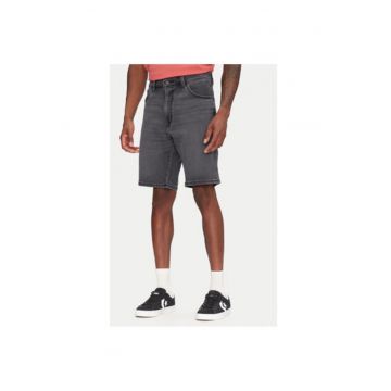 Pantaloni scurti din denim barbati  112364833 - Bumbac/Poliester - Gri