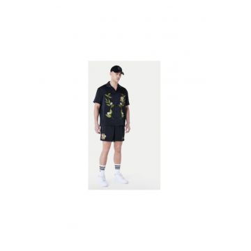 Pantaloni scurti sport barbati  60596375 - Rayon/Poliester reciclat - Negru