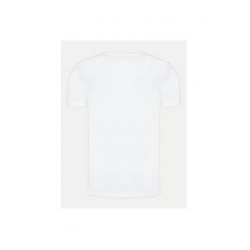Tricou barbati  30042432 - Bumbac organic - Alb