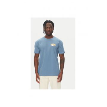 Tricou barbati  EQYZT08050 - Bumbac - Albastru