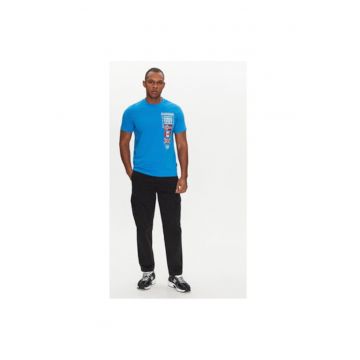 Tricou barbati  NP0A4HQGB2W1 - Albastru