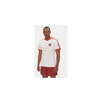 Tricou cu dungi contrastante