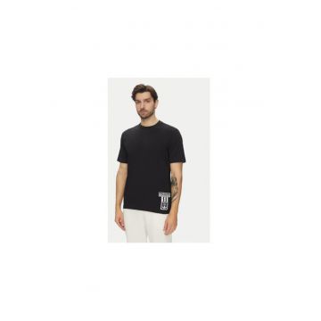 Tricou  din bumbac cu imprimeu logo