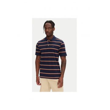 Tricou polo barbati  112362827 - Bumbac - Bleumarin