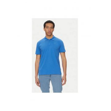 Tricou polo barbati  20717857 - Bumbac - Albastru