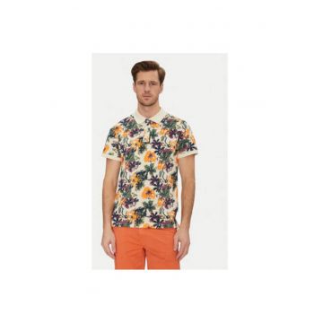 Tricou polo barbati  20718253 - Bumbac - Bej