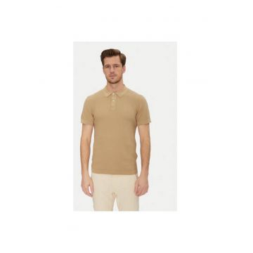 Tricou polo barbati  20718361 - Bumbac - Bej