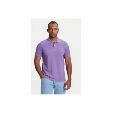 Tricou polo barbati  3089J3179 - Bumbac organic - Mov
