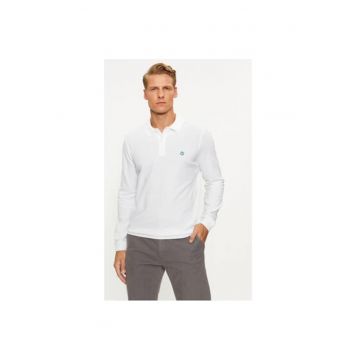 Tricou polo barbati  3089J3204 - Bumbac - Alb