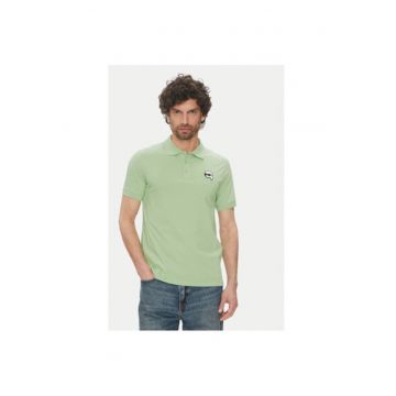 Tricou Polo barbati  745710 552224 - Bumbac organic - Verde