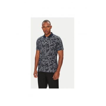 Tricou polo barbati  C5 21434.2117 - Bumbac - Bleumarin