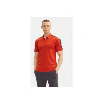 Tricou polo barbati Ea7 Emporio Armani - 7M000139 AF10375 - Bumbac - Portocaliu